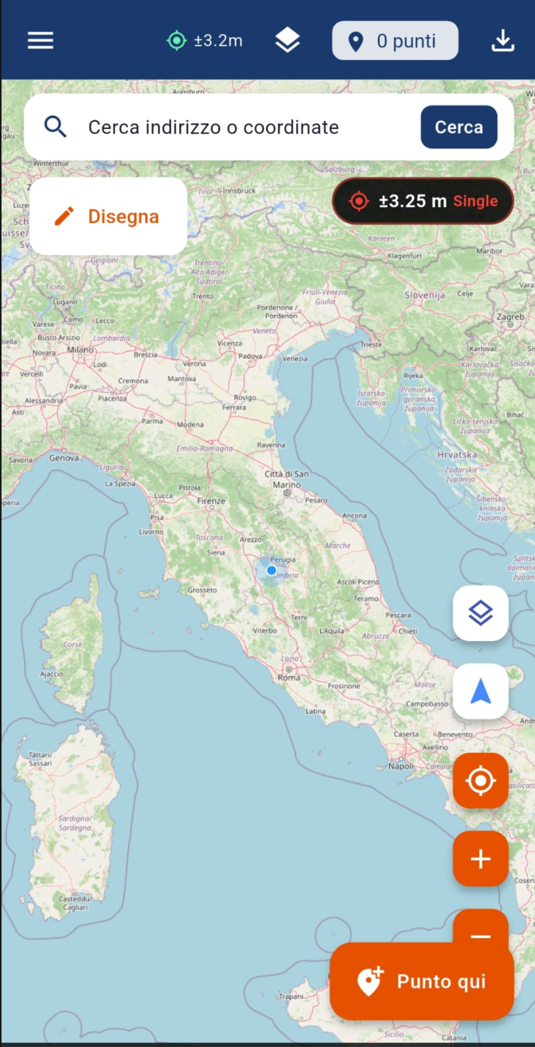 Precisione e posizionamento GPS